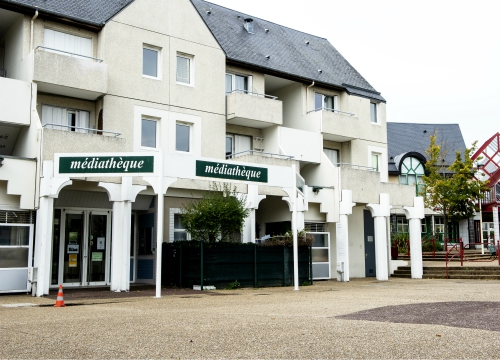 mediatheque cormelles exterieur
