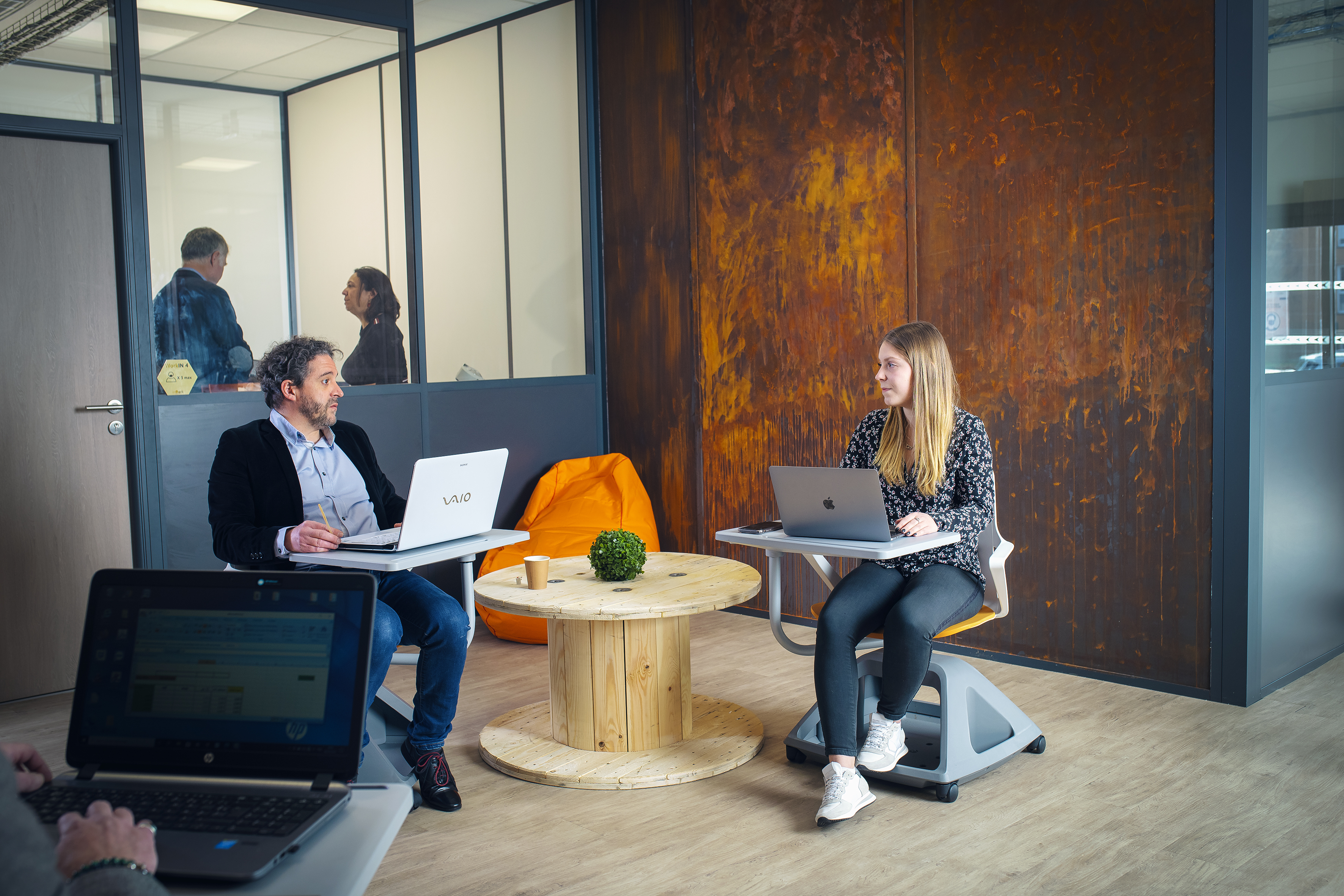 Des espaces de travail 