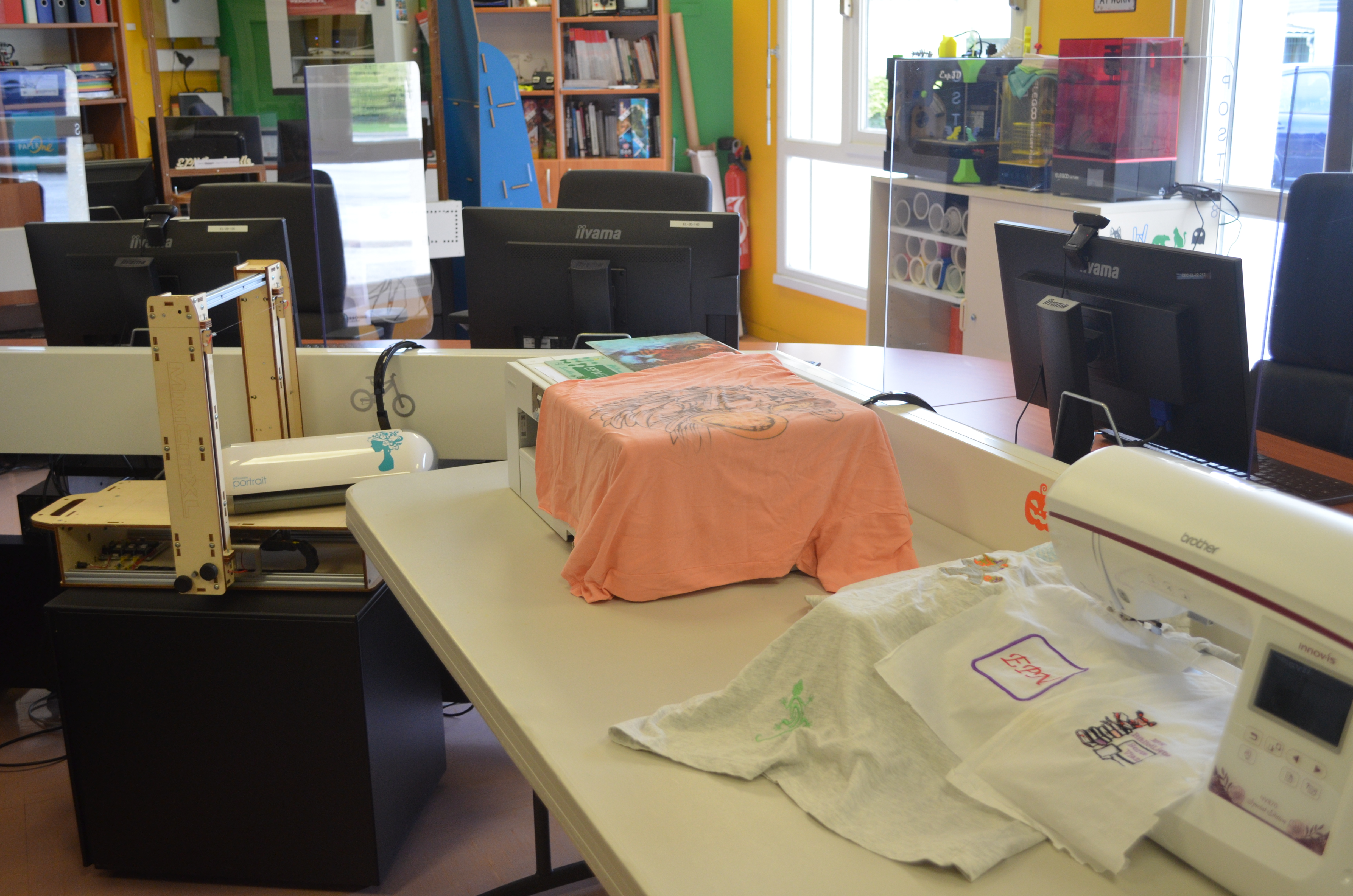 Image d'illustration des machines présentes à l'Espace Public de Tourlaville