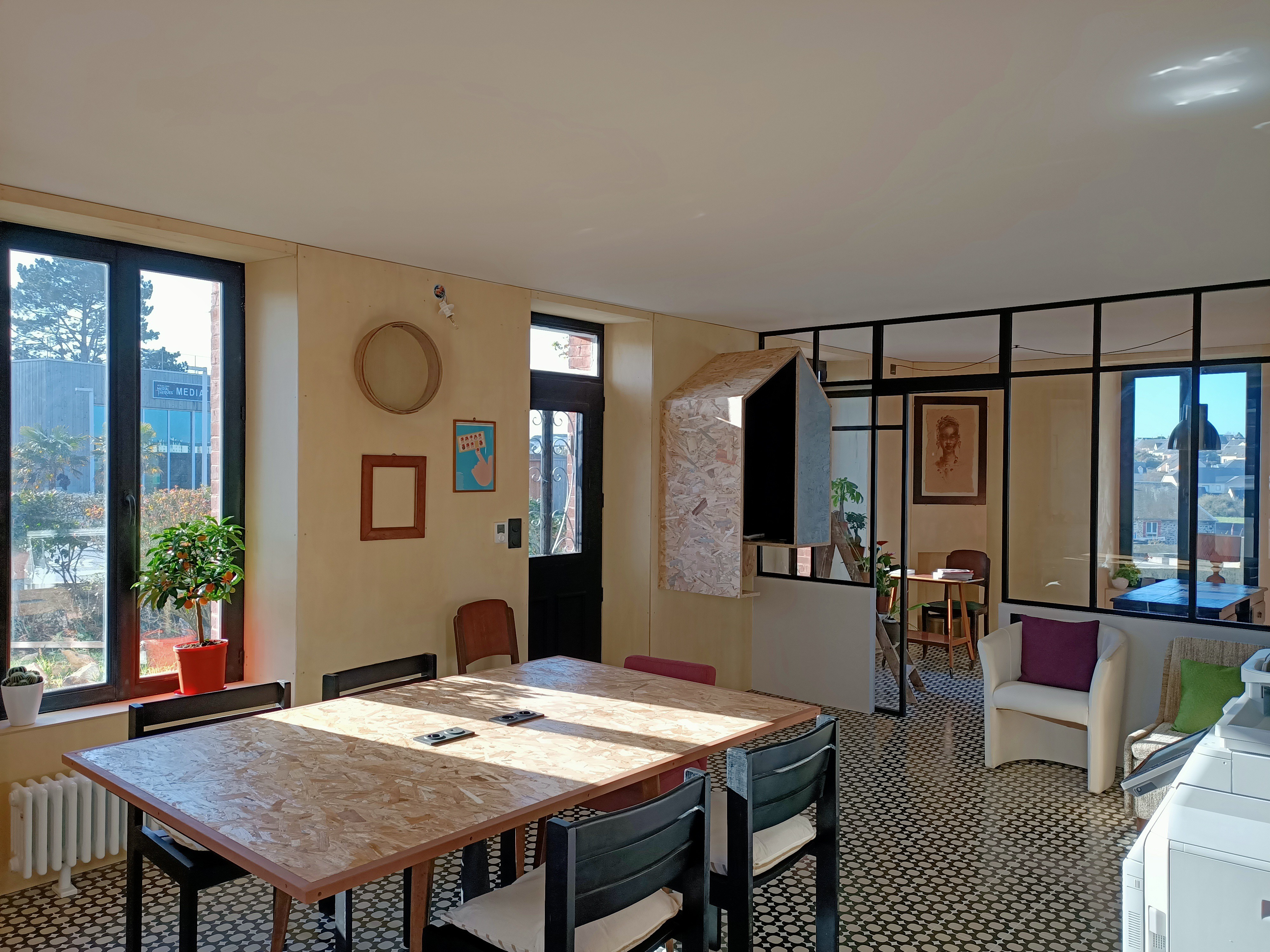 l'atrium et l'ufficio