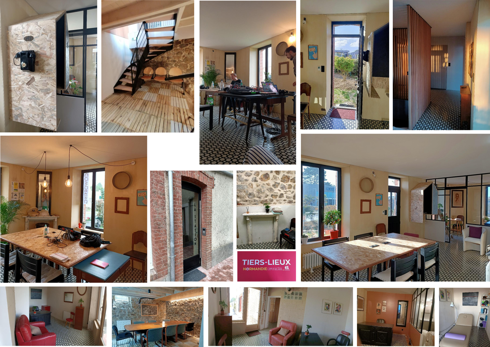 les espaces à disposition