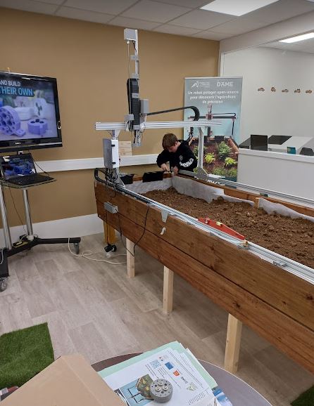 Le farmbot en construction