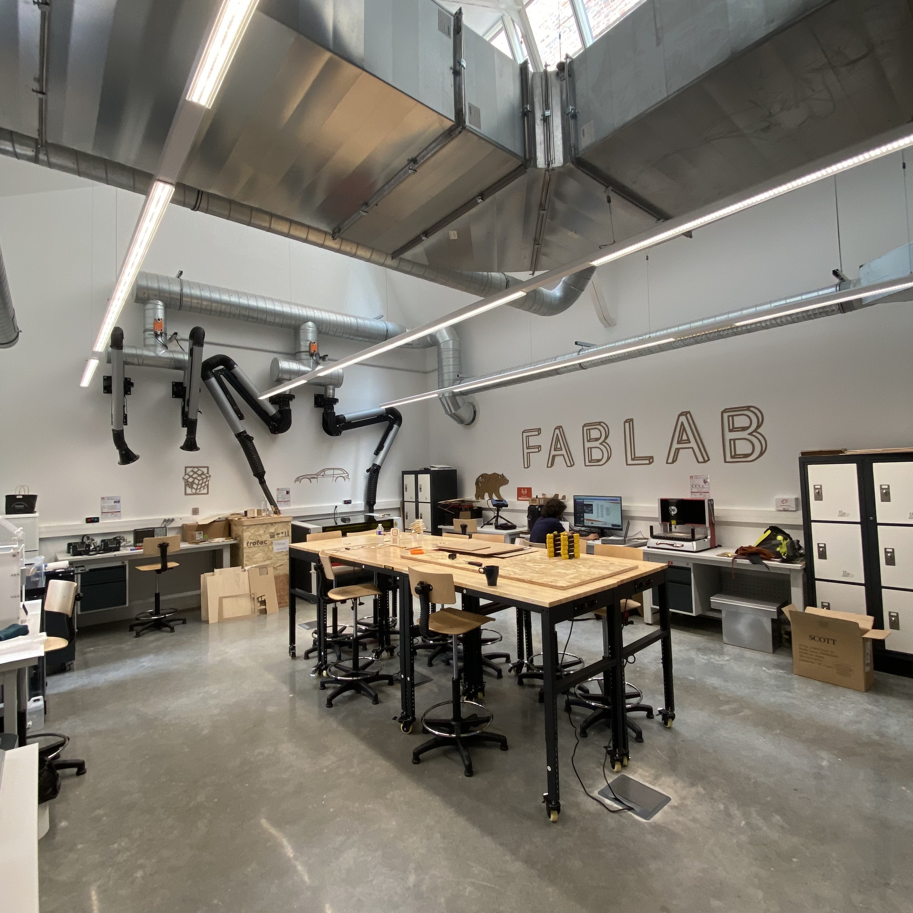 Photo d'ensemble du Fablab