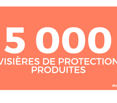 5 000 visières de protection produites